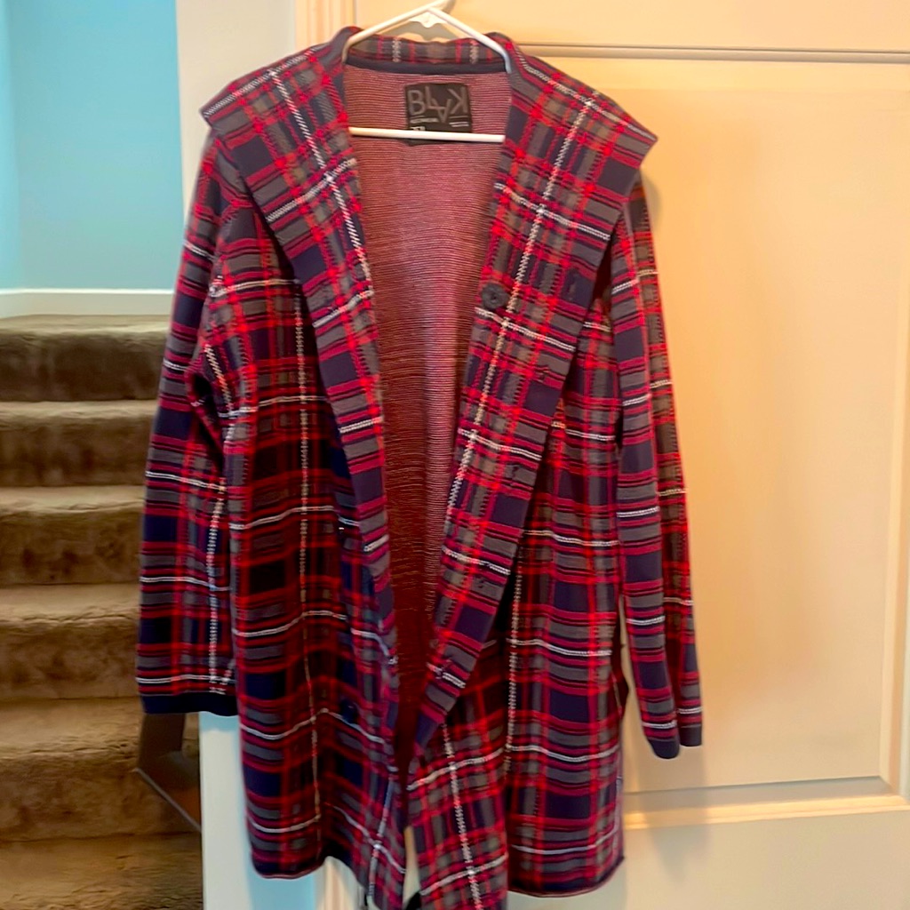 Red Flannel Women’s Red Jacket Size L. Heavy Duty Material!